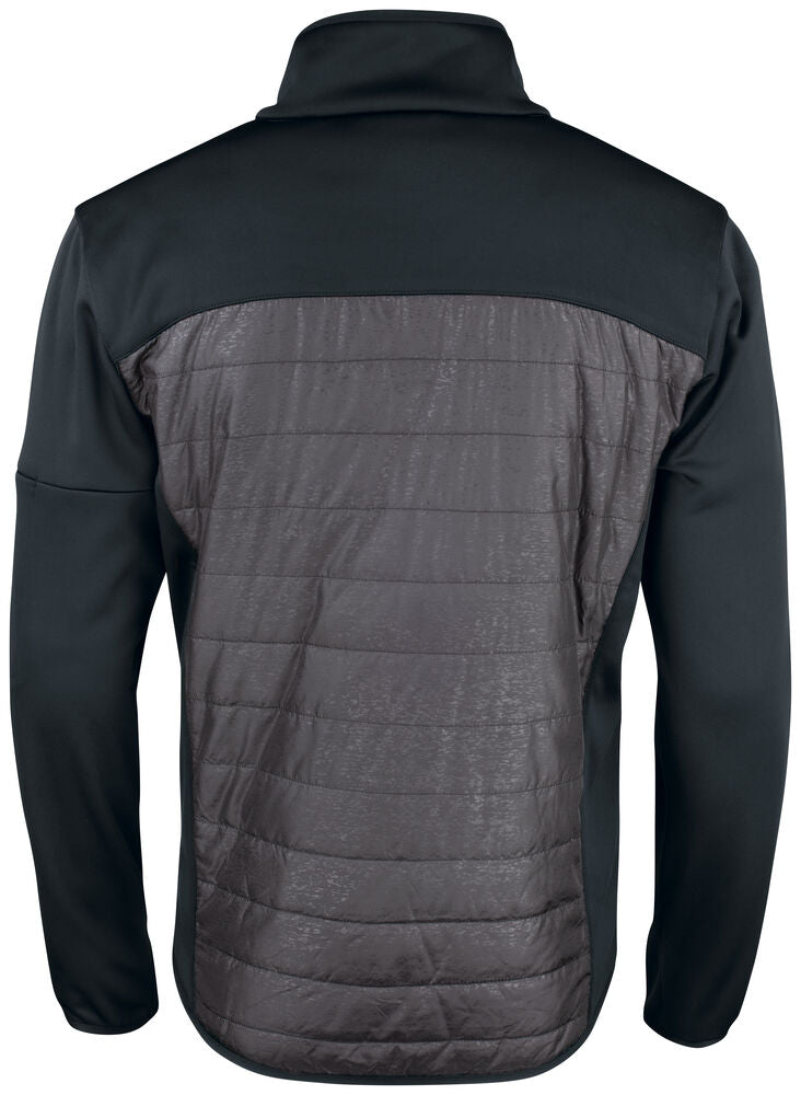Clique Custer Jacket Heren zwart achterkant