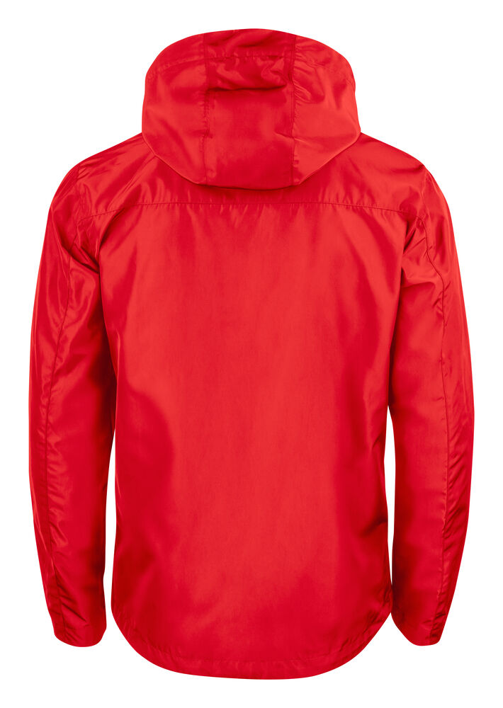 Clique Webster Jacket rood achterkant