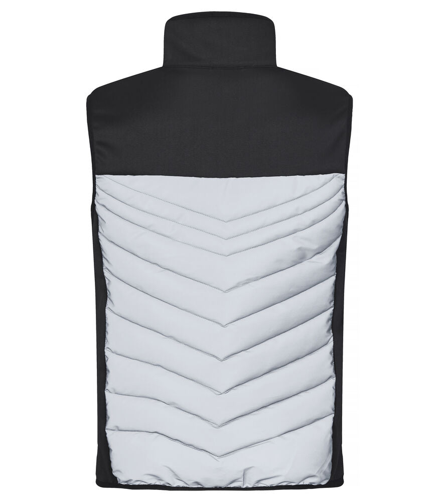 Clique Utah Vest Heren reflective achterkant