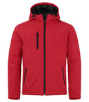 Clique Herren-Softshelljacke mit Kapuze und Wattierung