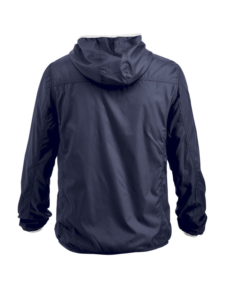 Clique Hardy Jacket dark navy achterkant