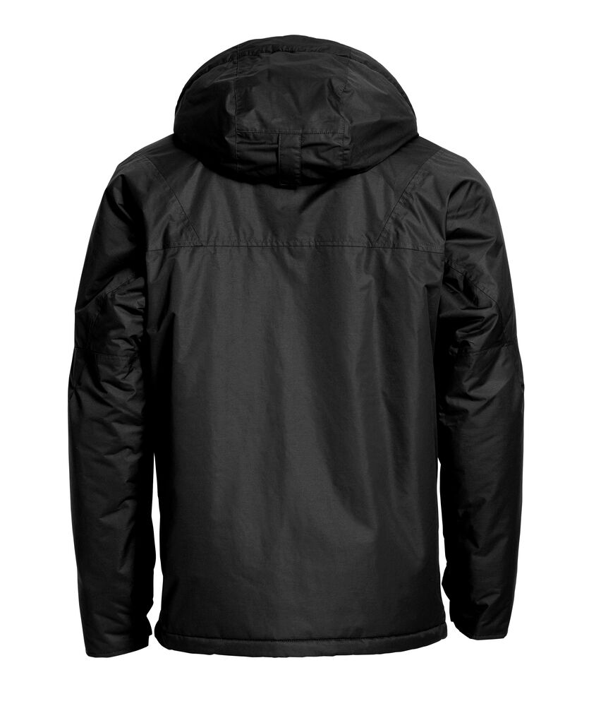 Clique Kingslake Jacket Heren zwart achterkant