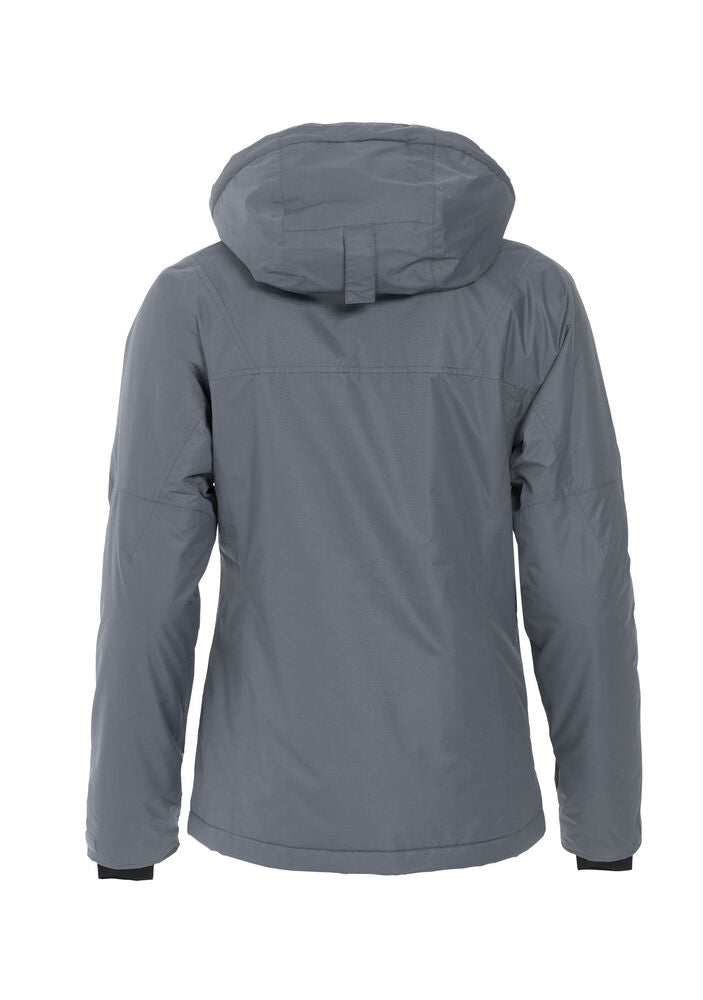Clique Kingslake Jacket Dames grijs achterkant