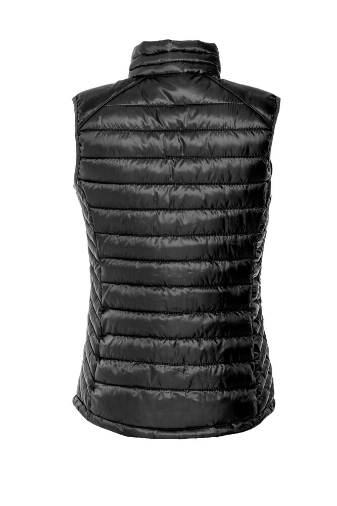 Clique Hudson Vest Dames zwart achterkant