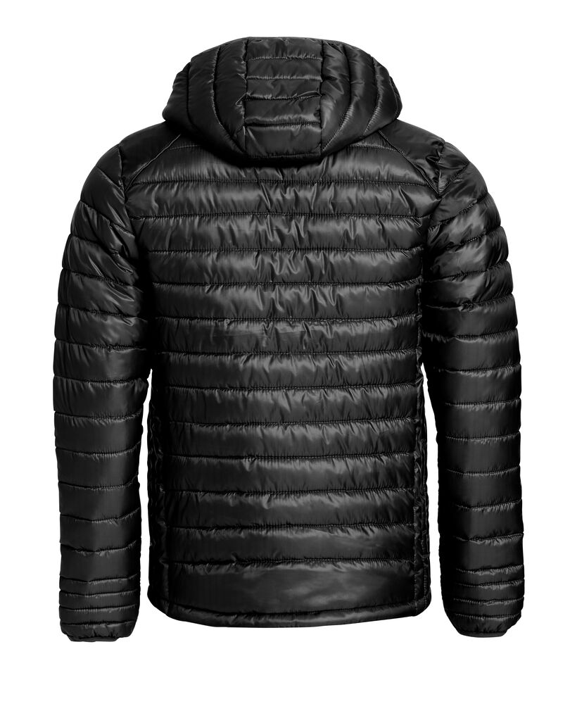Clique Hudson Jacket Heren zwart achterkant