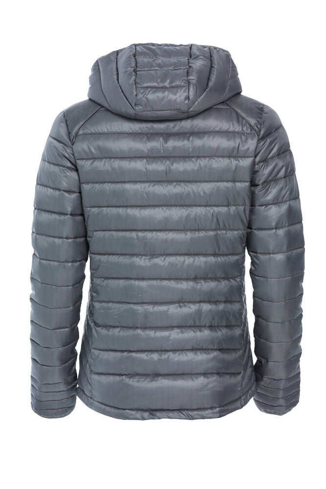 Clique Hudson Jacket Dames grijs achterkant