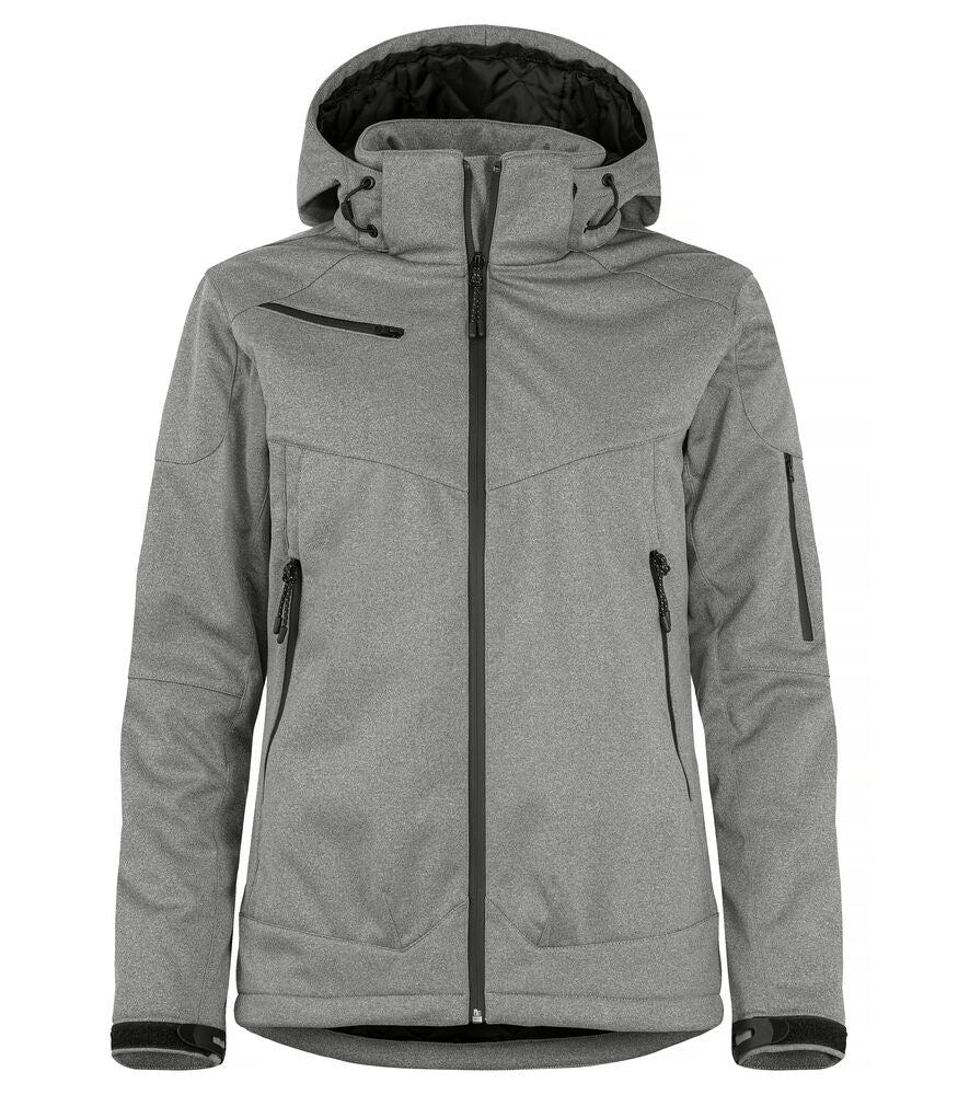 Clique Grayland Jacket Dames antraciet melange