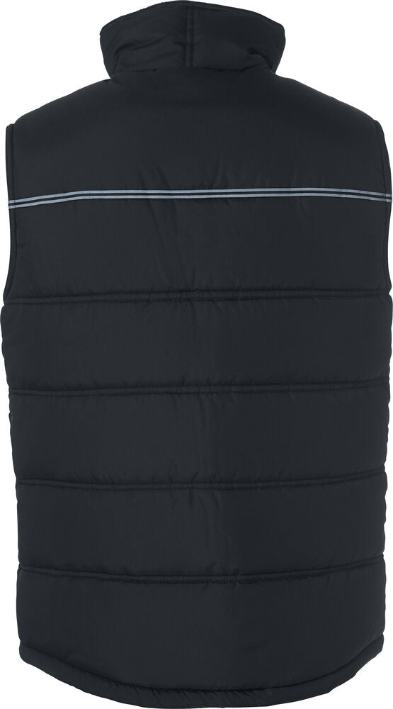 Clique Weston Vest zwart achterkant