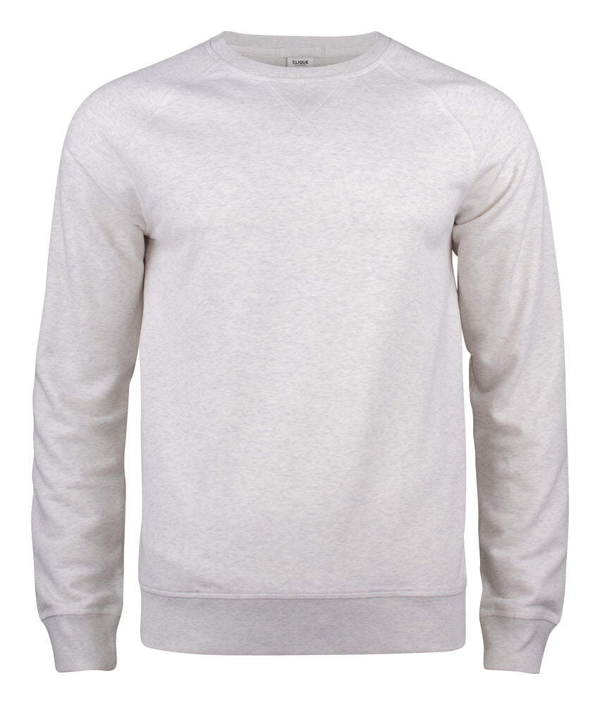 Clique Premium OC Roundneck Heren nature melange