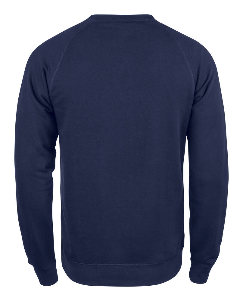 Clique Premium OC Roundneck Heren dark navy achterkant