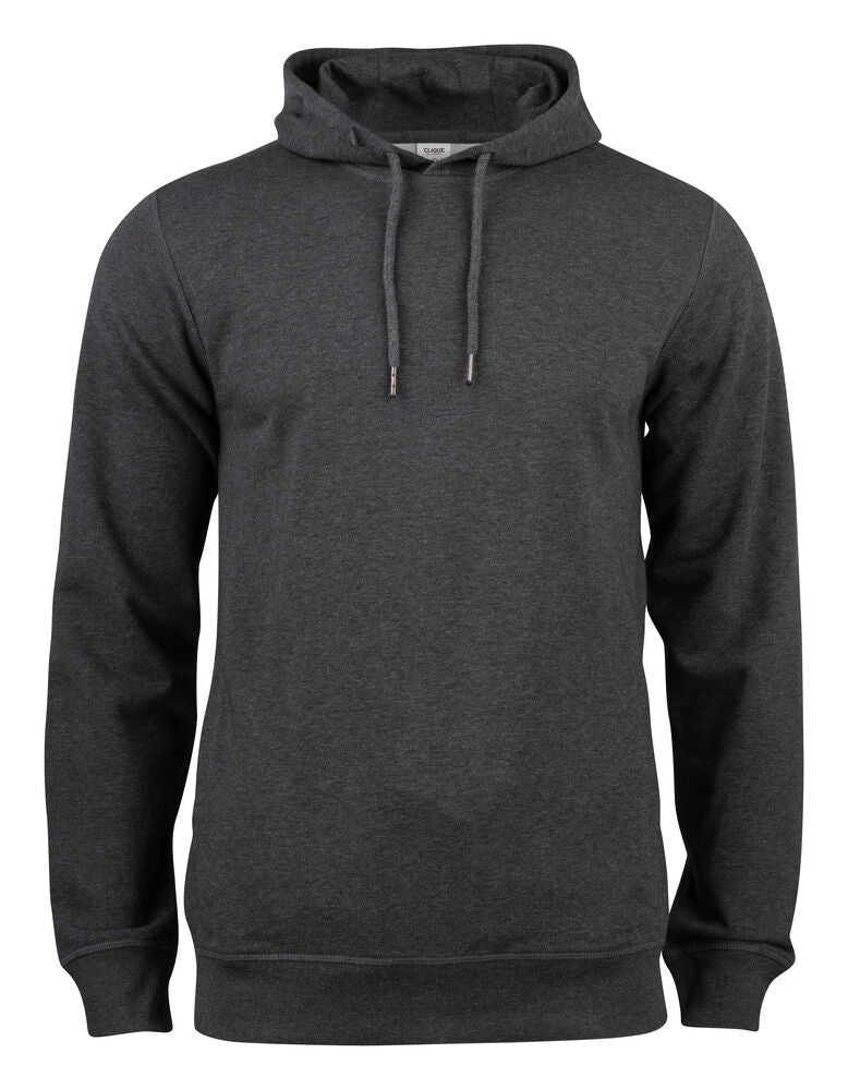 Clique Premium OC Hoody Heren antraciet melange