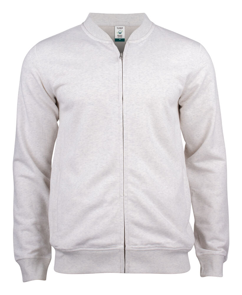 Clique Premium OC Cardigan Heren nature melange