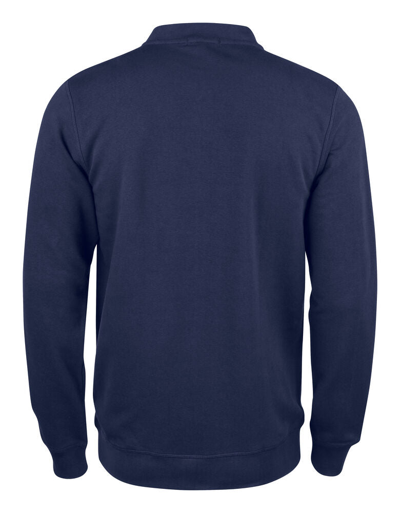 Clique Premium OC Cardigan Heren dark navy achterkant