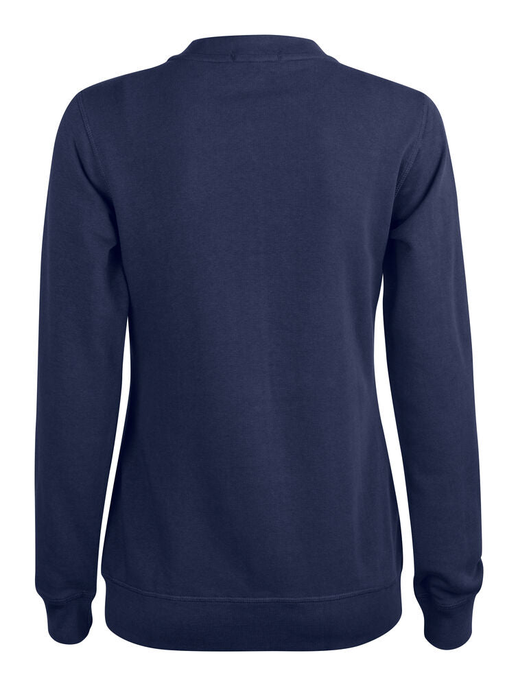 Clique Premium OC Cardigan Dames dark navy achterkant