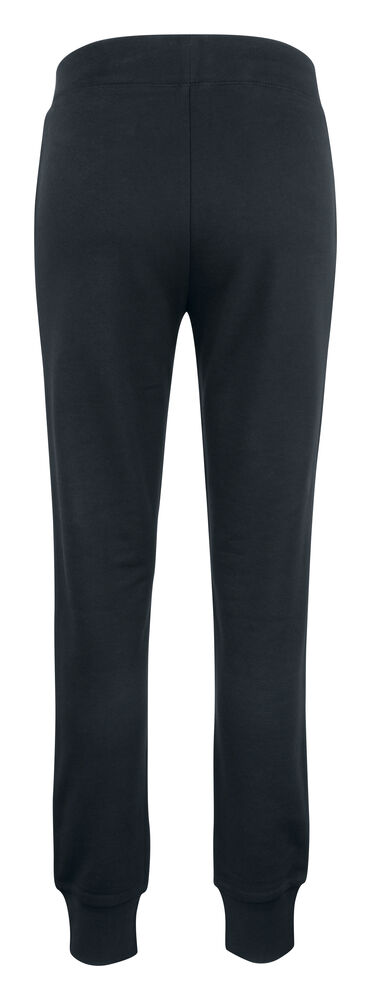 Clique Premium OC Pants Dames zwart achterkant