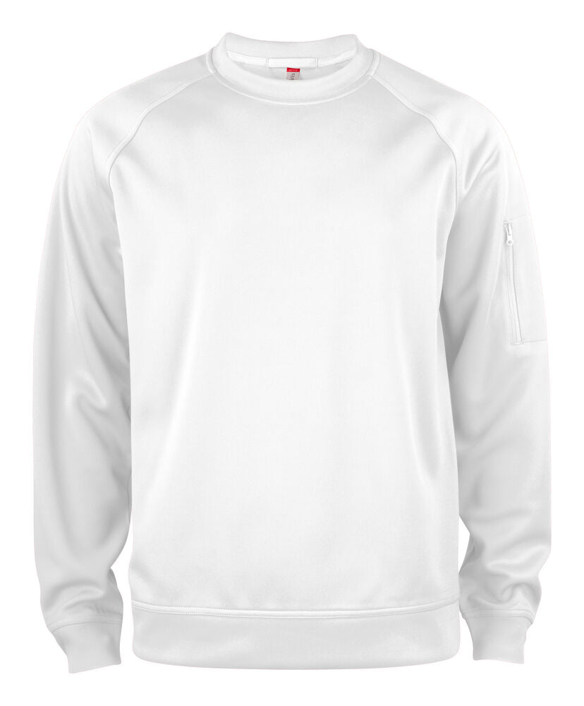 Clique Basic Active Roundneck wit