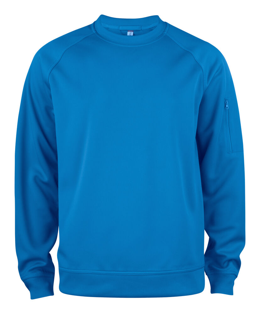 Clique Basic Active Roundneck kobalt