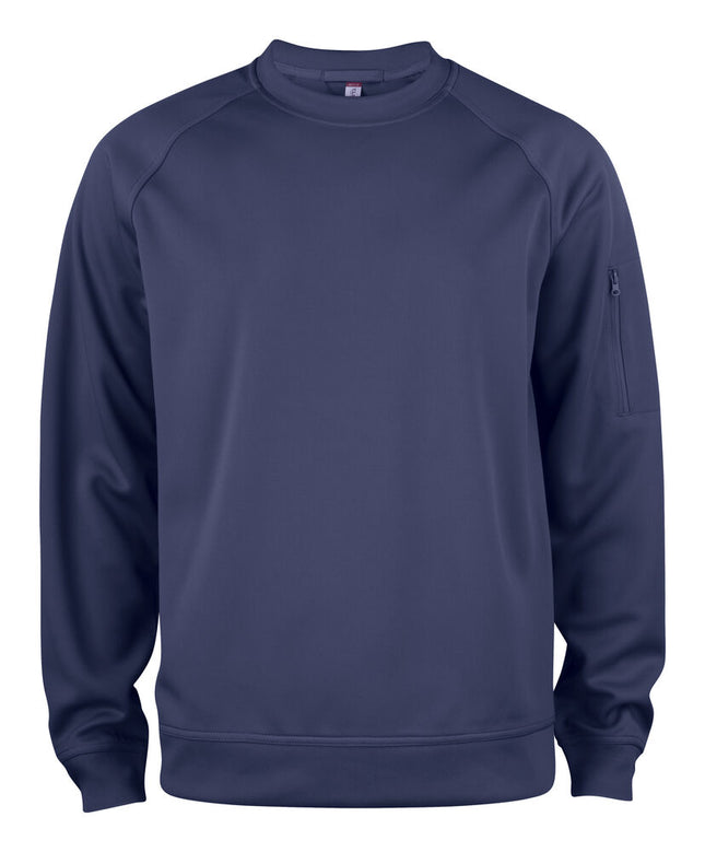 Clique Basic Active Roundneck dark navy