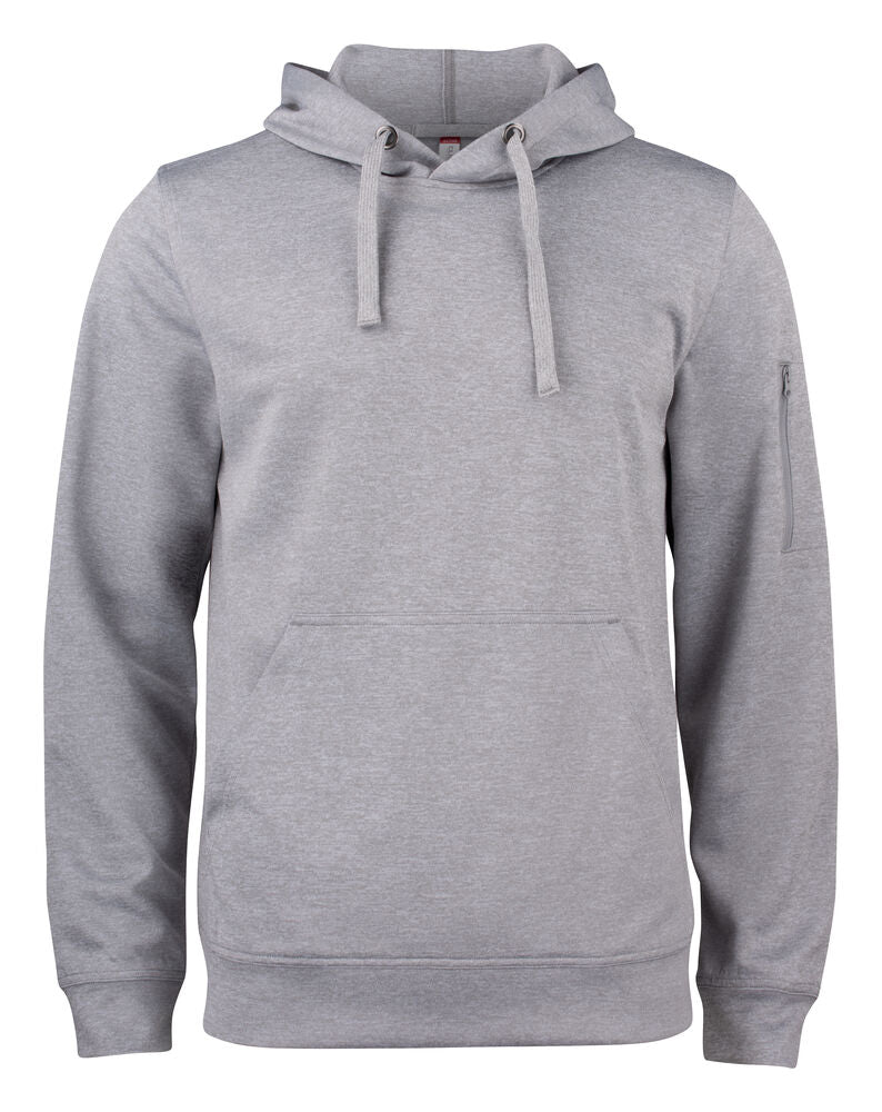 Clique Basic Active Hoody grijsmelange