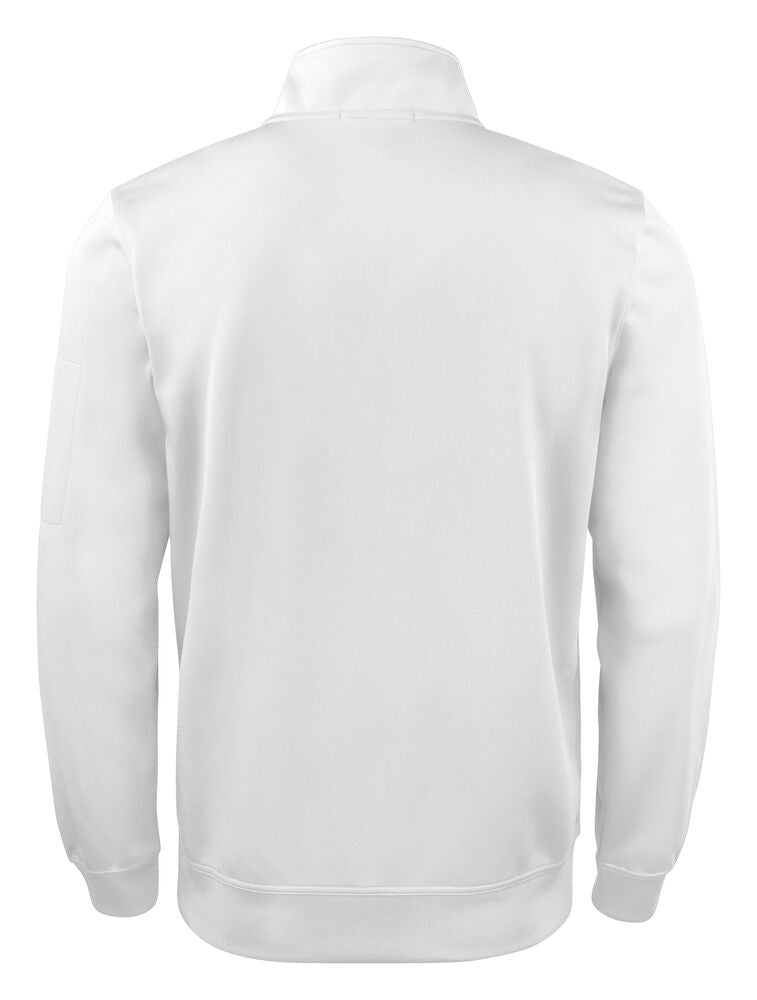 Clique Basic Active Half Zip wit achterkant
