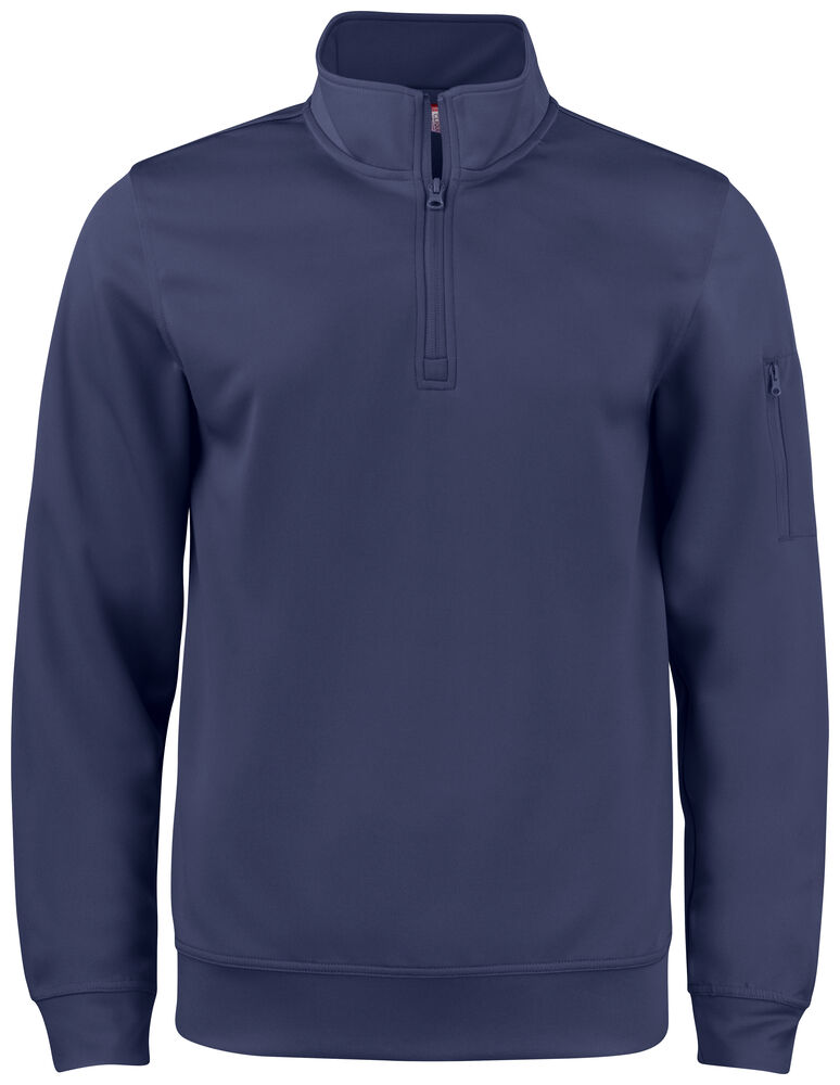 Clique Basic Active Half Zip dark navy