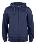 Clique Basic Active Hoody FZ Heren
