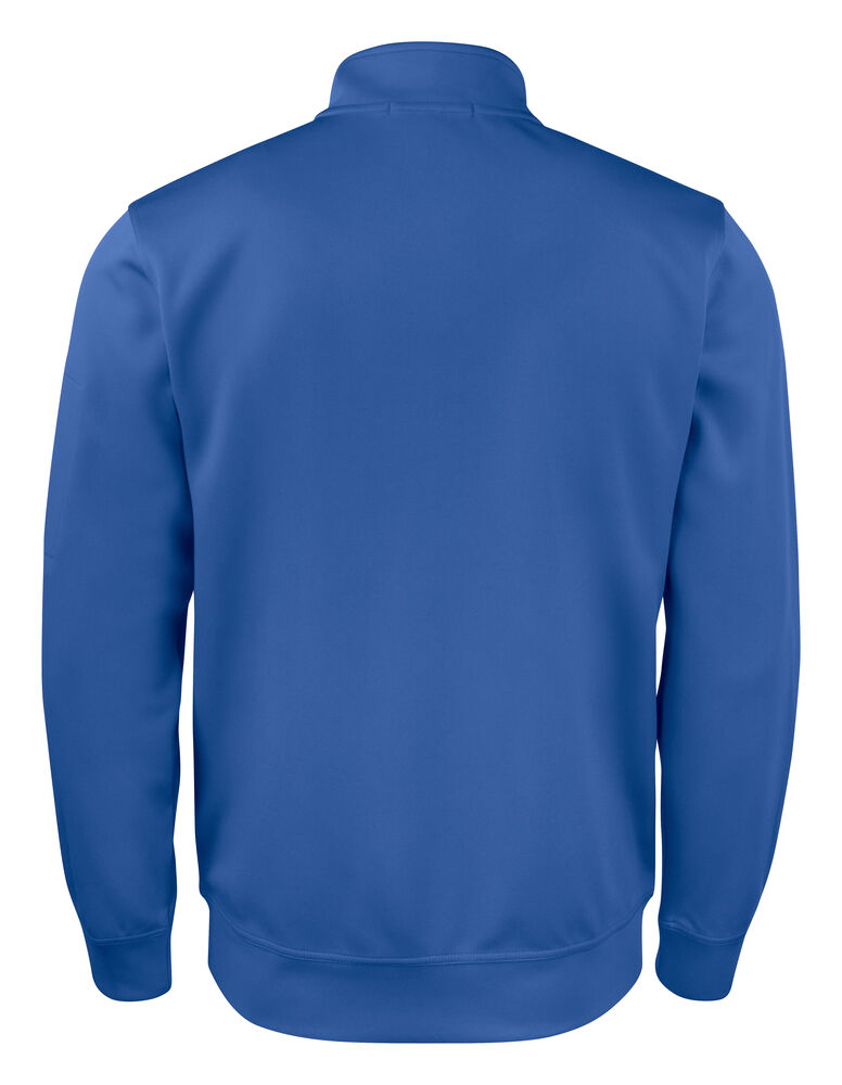 Clique Basic Active Cardigan kobalt achterkant