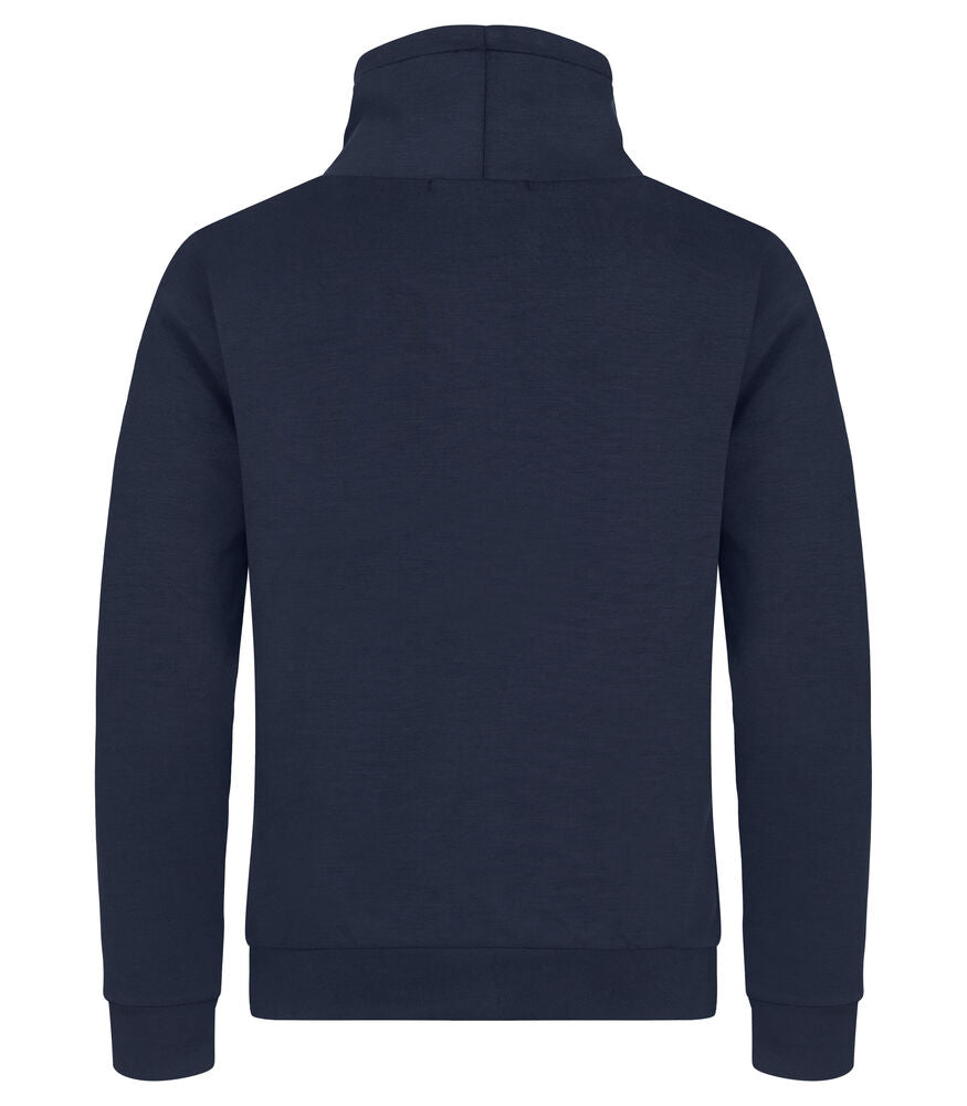 Clique Hobart Sweatshirt Heren dark navy achterkant