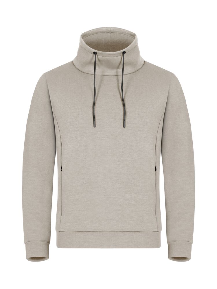 Clique Hobart Sweatshirt Heren steengrijs