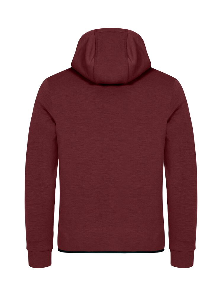 Clique Hayden Heren bordeaux achterkant