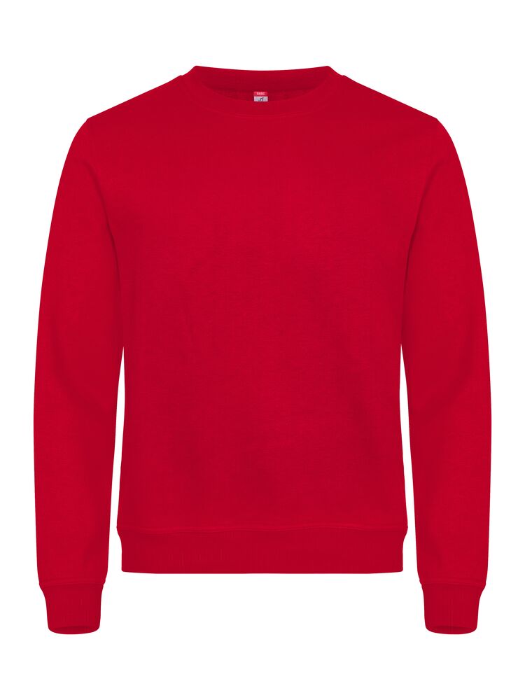 Clique Basic Roundneck rood