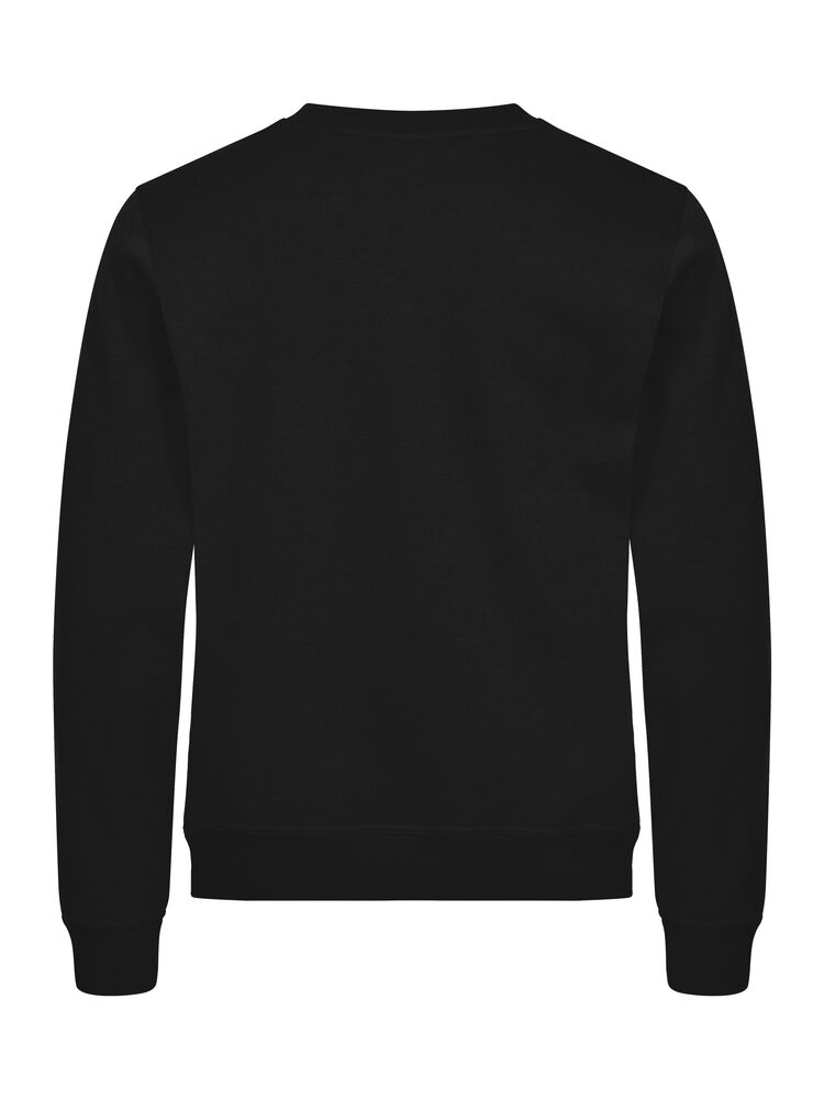 Clique Basic Roundneck zwart achterkant
