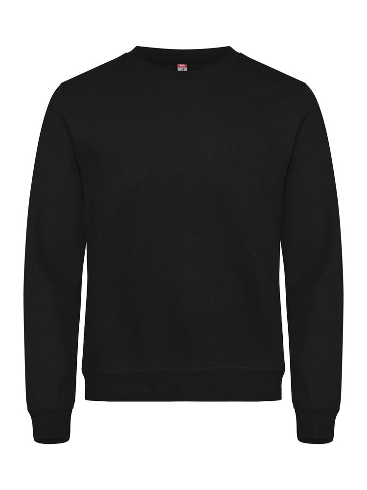 Clique Basic Roundneck zwart