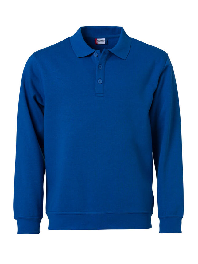 Clique Basic Polo Sweater kobalt