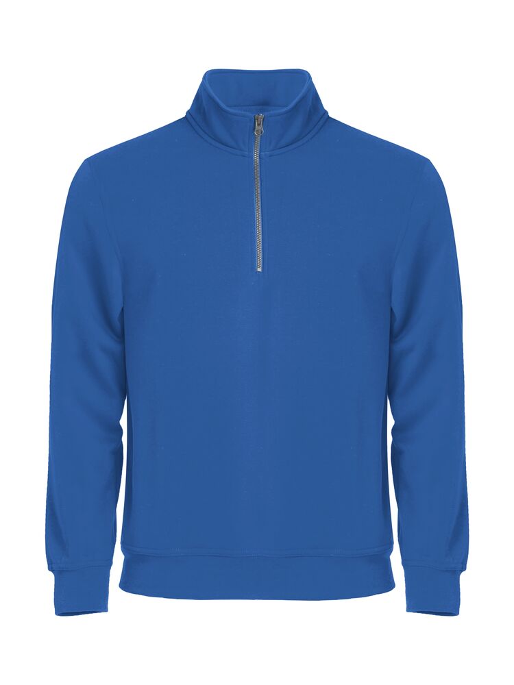 Clique Basic Half Zip kobalt