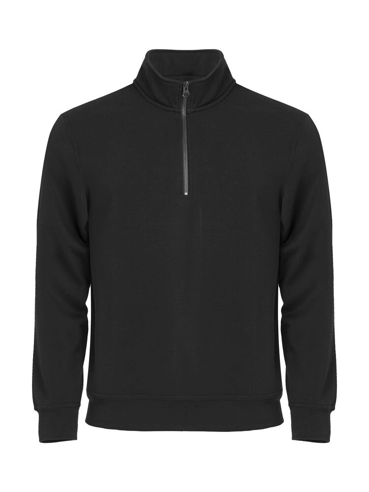 Clique Basic Half Zip zwart