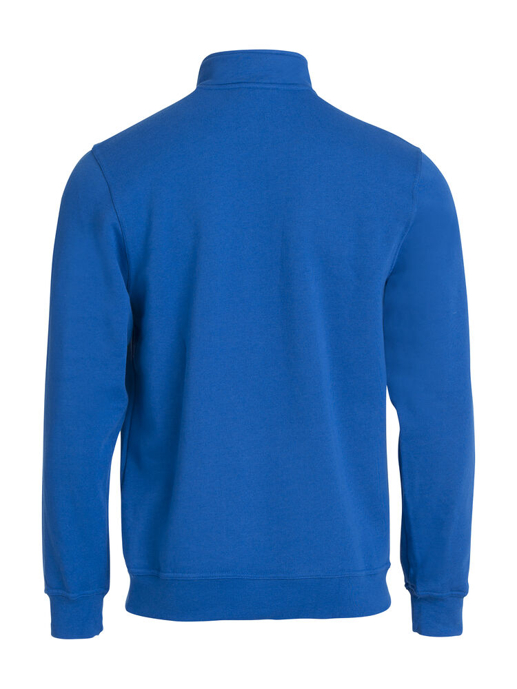 Clique Basic Half Zip kobalt achterkant