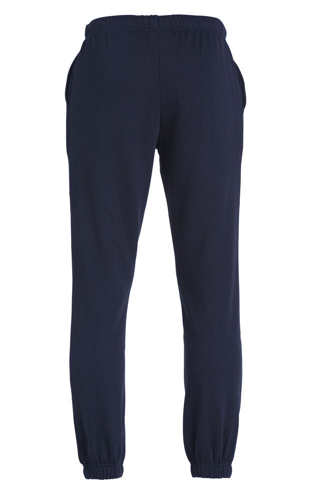 Clique Basic Pants dark navy achterkant