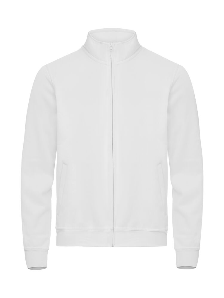 Clique Basic Cardigan Heren wit