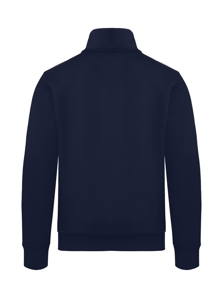 Clique Basic Cardigan Heren dark navy achterkant