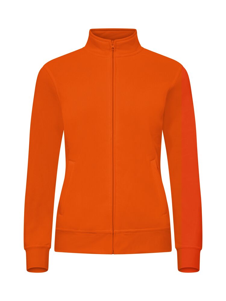 Clique Basic Cardigan Dames signaaloranje