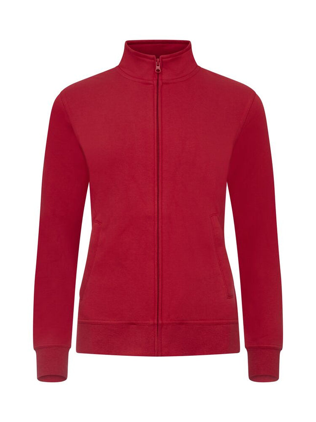 Clique Basic Cardigan Dames rood