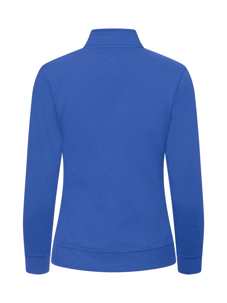 Clique Basic Cardigan Dames kobalt achterkant