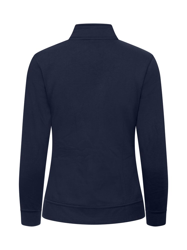 Clique Basic Cardigan Dames dark navy achterkant