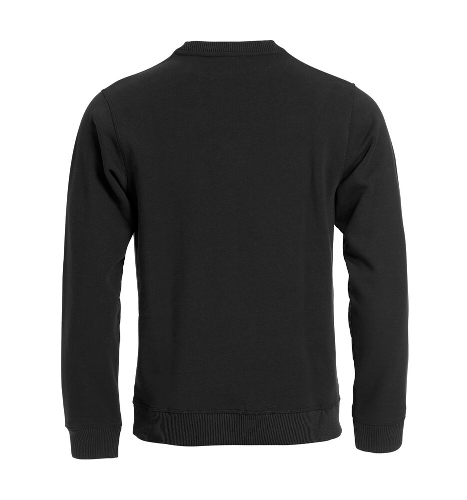 Clique Classic Roundneck zwart achterkant