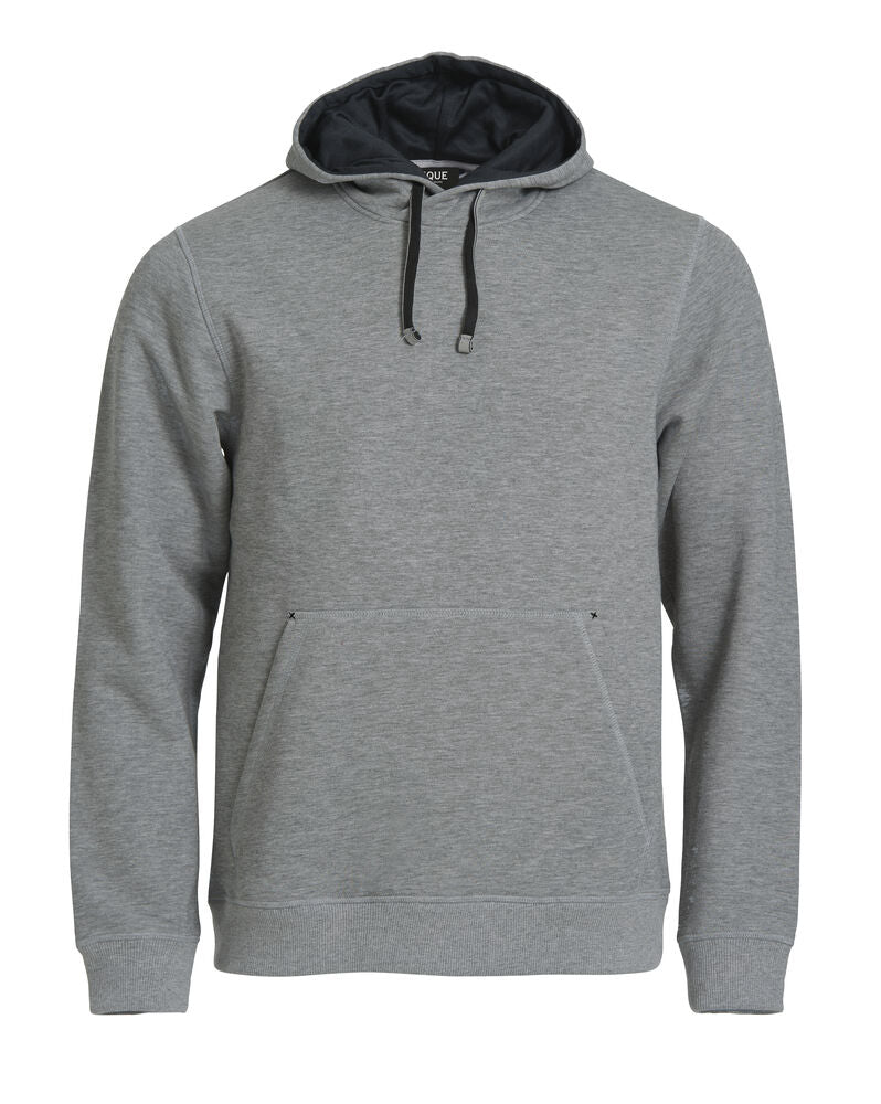 Clique Classic Hoody Heren grijsmelange