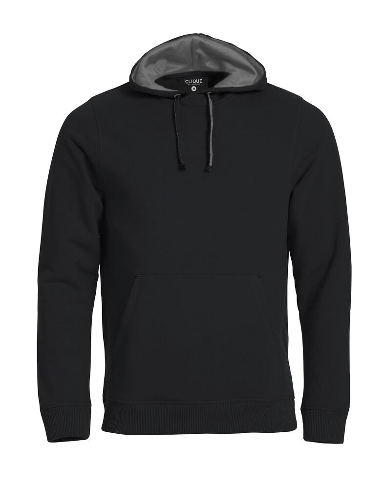 Clique Classic Hoody Heren zwart