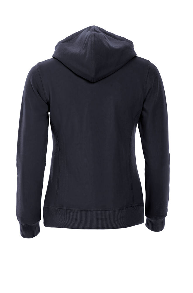 Clique Classic Hoody Dames dark navy achterkant