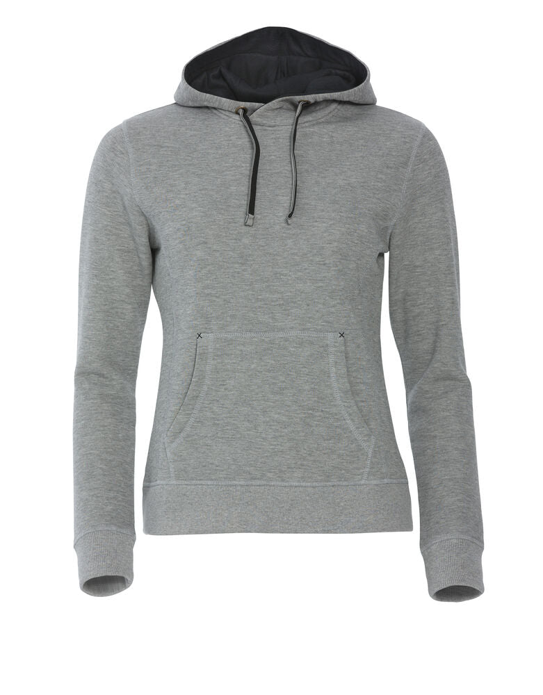 Clique Classic Hoody Dames grijsmelange