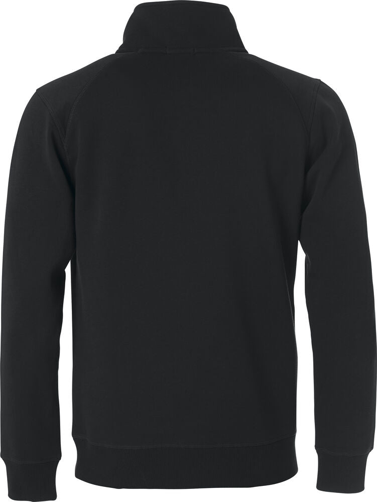 Clique Classic Half Zip zwart achterkant